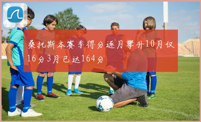 桑托斯本赛季得分逐月攀升10月仅16分3月已达164分